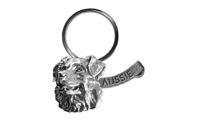 New-spin Metal Casting Aussie Keychain