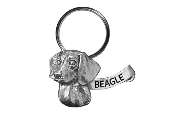 New-spin Metal Casting Beagle Keychain