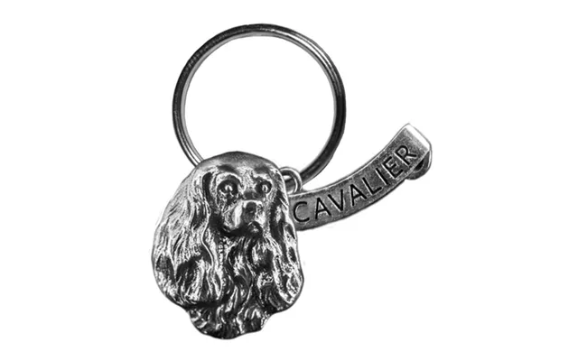 New-spin Metal Casting Cavalier Keychain