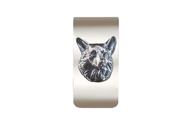 New-spin Metal Casting Corgi Money Clip