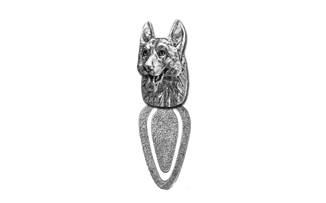 New-spin Metal Casting German Shepherd Bookmark