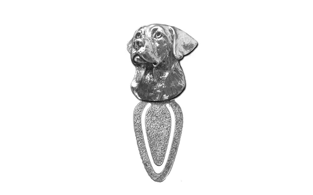 New-spin Metal Casting Labrador Bookmark