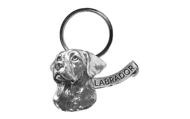 New-spin Metal Casting Labrador Keychain