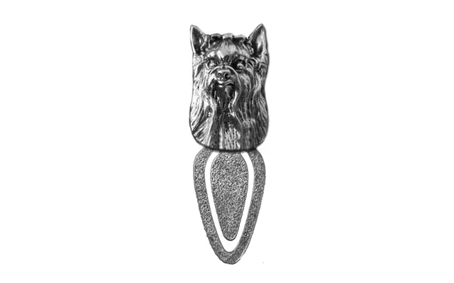 New-spin Metal Casting Yorkie Bookmark
