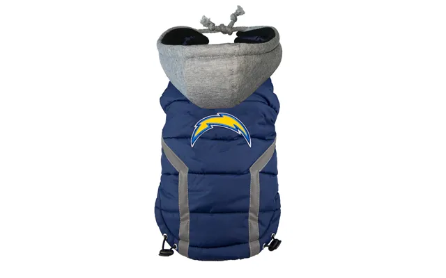 Nfl Team Puffer Dog Vest - Chargers