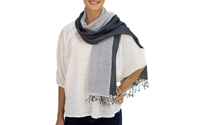 Novica Duo Thai Hand Crafted Cotton Scarf