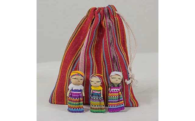 Novica The Worry Doll Gang Traditional Handmade Worry Dolls