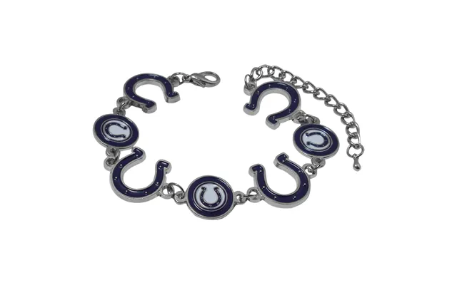 Officially Licensed Nfl Stainless Steel Bracelet - Indianapolis Colts