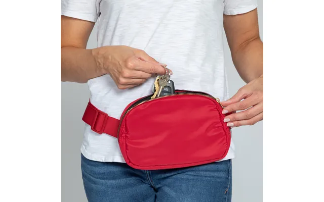 On The Go Belt Bag - Red