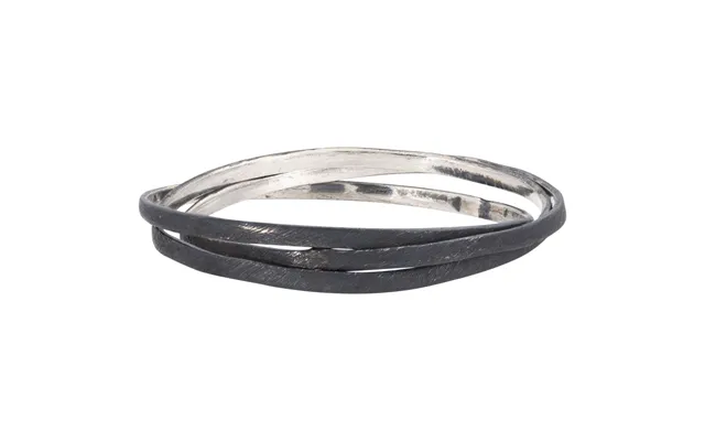 Oxidized Sterling Silver Multi Wire Ring - 8