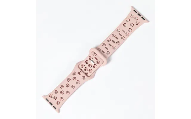 Patterned Silicone Apple Watch Band 38mm 40mm 41mm 42mm 44mm - Cut Out Paws