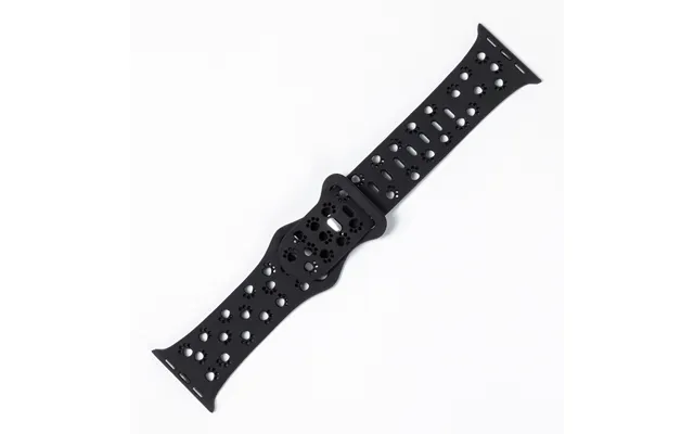 Patterned Silicone Apple Watch Band 38mm 40mm 41mm 42mm 44mm - Cut Out Paws
