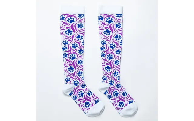Paw Print Compression Socks - Paw Symphony