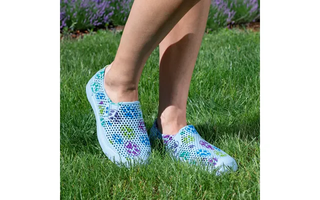 Paw Print Lightweight Slip-on Shoes - Circled Paws