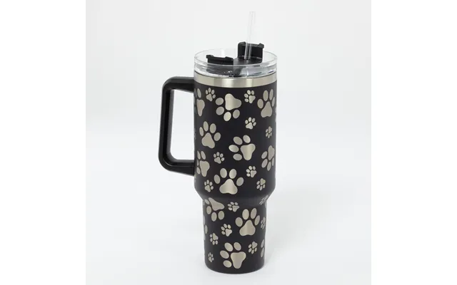 Paw Print Vacuum Sealed Stainless Steel Tumbler - 40 Oz