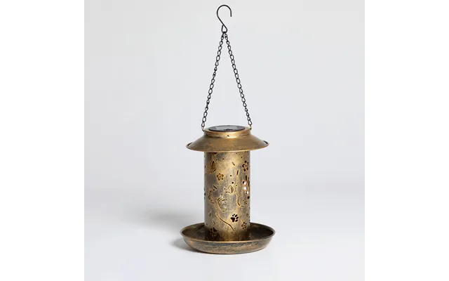 Paws & Flowers Solar Bird Feeder - Cat