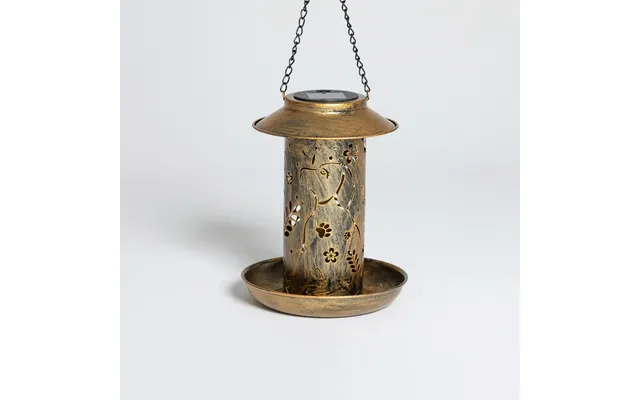 Paws & Flowers Solar Bird Feeder - Dog