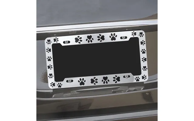Paws Galore License Plate Frame - Single