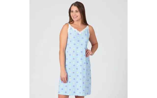 Paws & Pinstripes Soft Touch Pajamas - Lace Nightgown