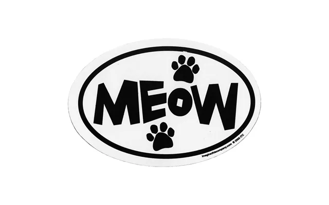 Paws & Rescue Car Magnet - Meow