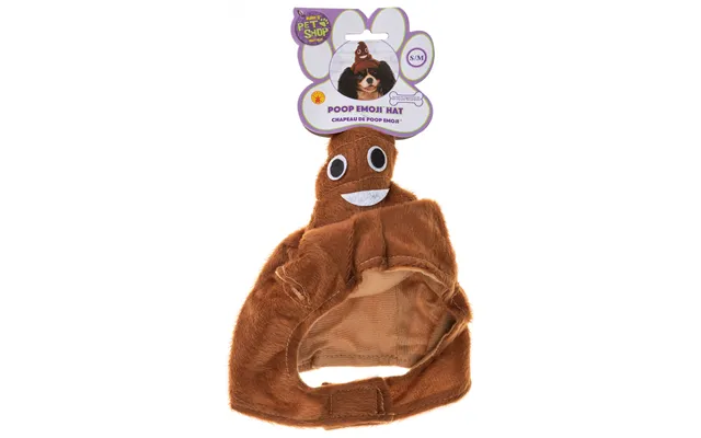 Perfectly Precious Pet Costume - Poop Emoji Hat
