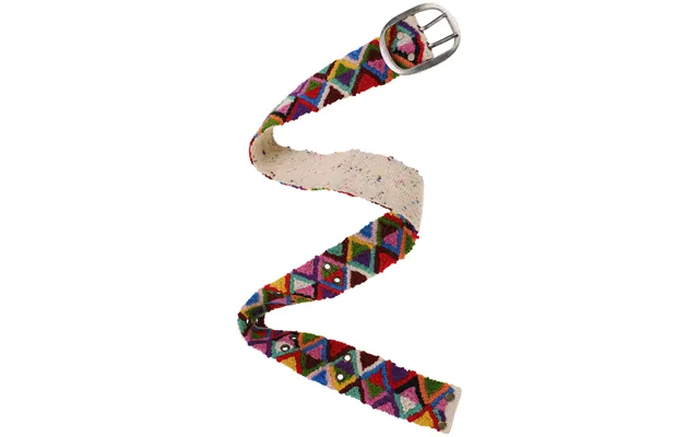 Peruvian Embroidered Triangle Belt - L