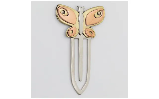 Pet Book Lover Mixed Metal Bookmark - Butterfly