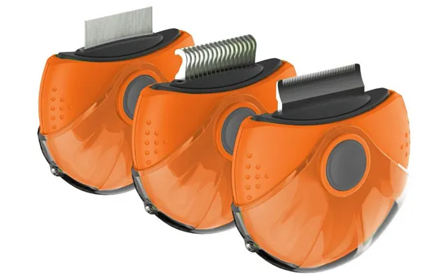 Pet Life Axler Rotating Rake Pet Comb - Orange