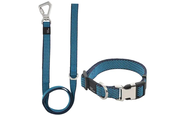Pet Life Escapade 2-in-1 Leash & Collar - Blue