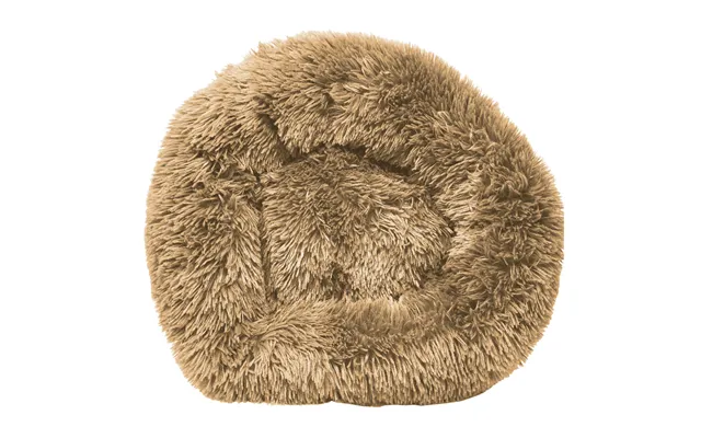 Pet Life Nestler Plush & Soft Dog Bed - Khaki