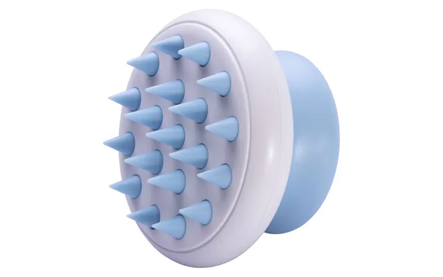 Pet Life Scwubba Handheld Grooming Comb - Blue