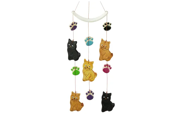 Pets & Paws Ceramic Chime - Cat