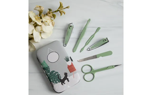 Posh Patterns Manicure Set - Black Cat