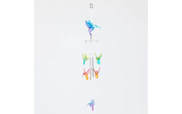 Rainbow Of Hummingbirds Wind Chime