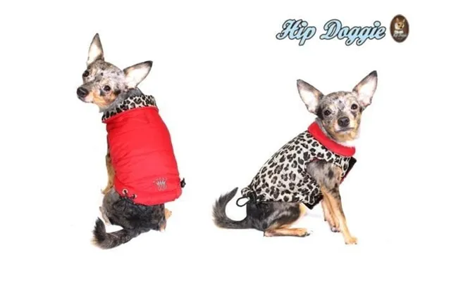 Red & Leopard Reversible Vest - Xs