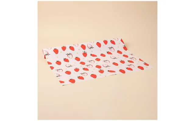 Reusable Refrigerator Shelf Liner Roll - Strawberries