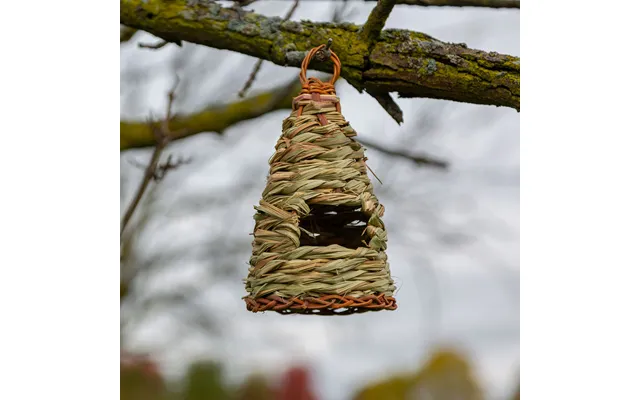 Roosting Pocket Birdhouse 100% Natural Reed Grass - Hive