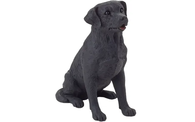 Sandicast Black Labrador Retriever Dog Sculpture