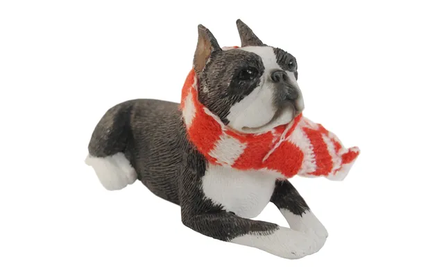 Sandicast Boston Terrier Christmas Tree Ornament