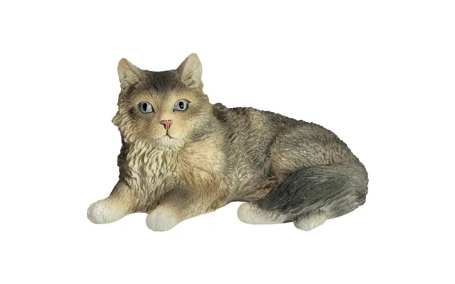 Sandicast Brown Tabby Maine Coon Cat Sculpture