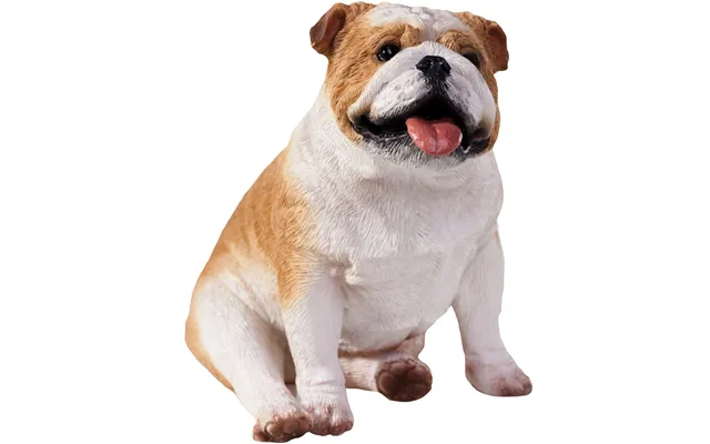 Sandicast Fawn Bulldog Dog Sculpture