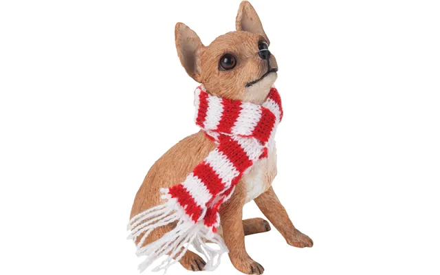 Sandicast Tan Chihuahua Christmas Ornament