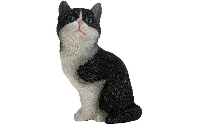 Sandicast Tuxedo American Shorthair Cat Sculpture