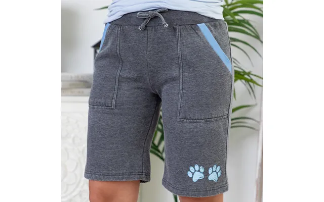 Scribble Paws Burnout Board Shorts - Light Blue