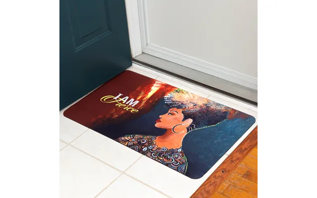 Shades Of Color Floor Mat - I Am Fierce