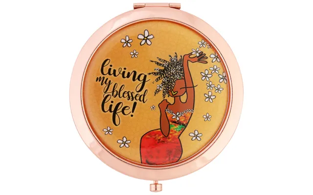 Shades Of Color Magnetic Compact Mirror - Living My Blessed Life