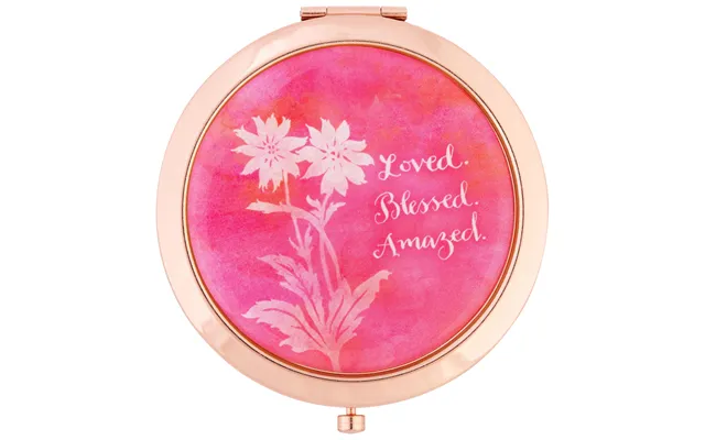 Shades Of Color Magnetic Compact Mirror - Love Blessed Amazed