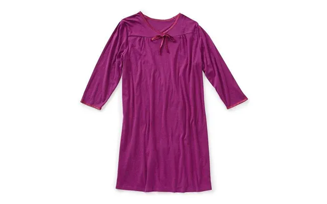 Silverts Women's Open Back Antimicrobial Long-sleeve Nightgown - Adaptive Clothing