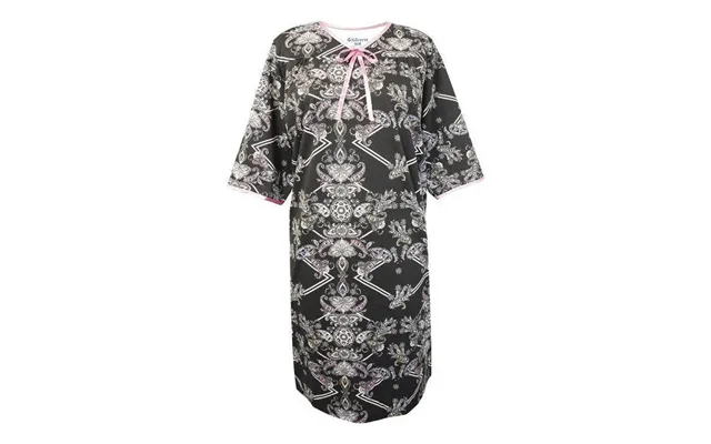 Silverts Women's Open Back Antimicrobial Nightgown - Adaptive Clothing