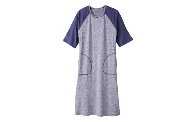 Silverts Women's Recovery Nightgown - Heather Indigo Indigo